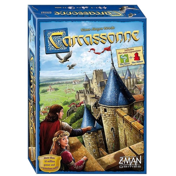 Carcassonne Board Game Standard 2-5 Players New Edition - Core /