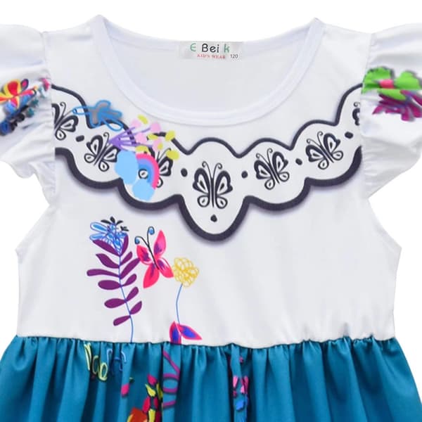 [LCS]Små flickors prinsessklänningar julklänningsoutfit A 110cm
