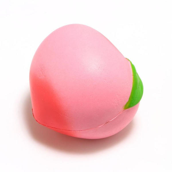 Jättestora Mjuka Squishy Persikor Klämleksaker