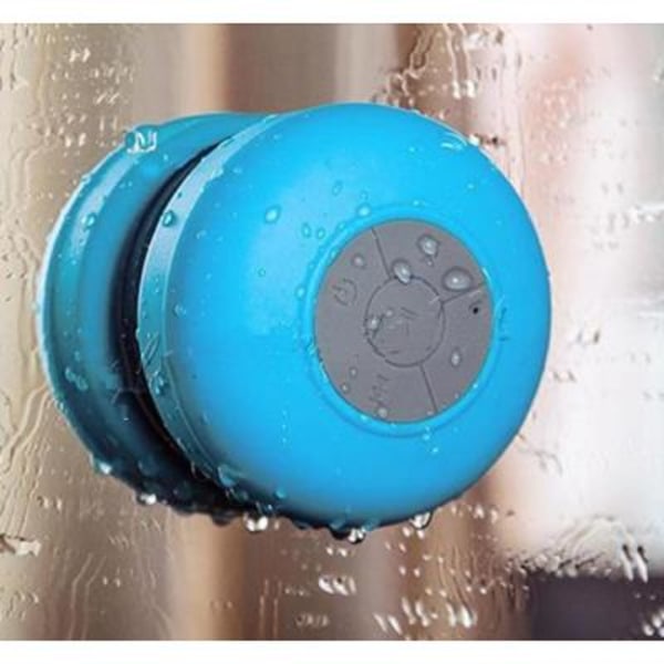 Bluetooth-högtalare Sugpropp BTS-06 Vattentät Blå