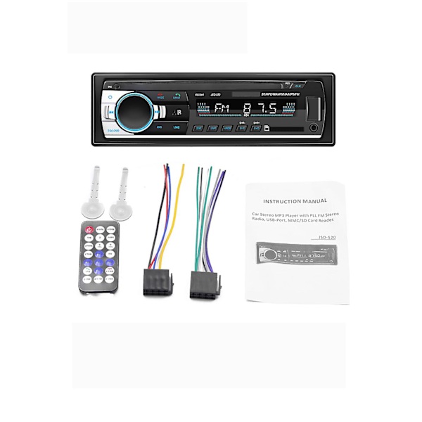 Bluetooth Bilradio [svart]