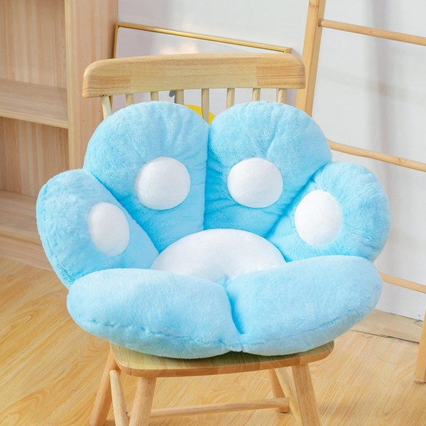 Sædehynde Kattepoteformet Sød Sædehynde Kattepoteformet Lazy Sofa Kontorstol Hynde Til Light Blue
