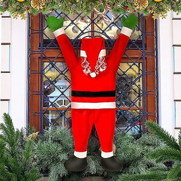 Jultomte för hängande prydnad inomhus utomhus hem dörr vägg