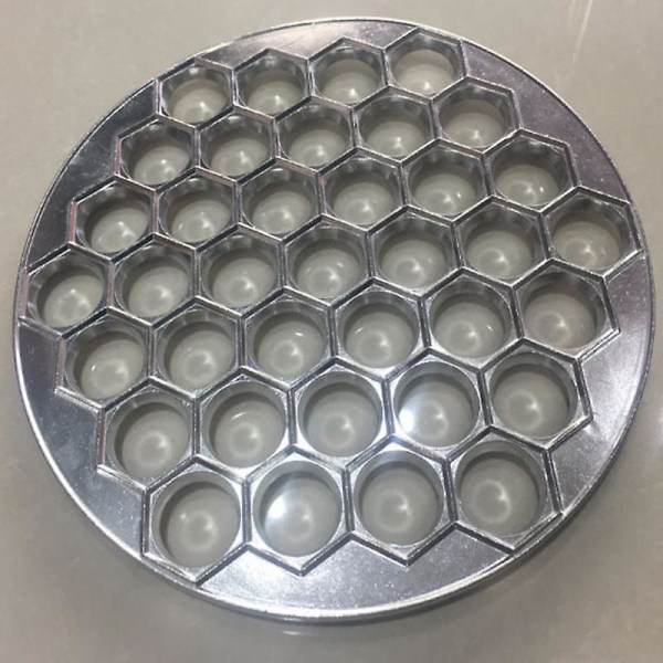 37 Hål Dumpling Mould Verktyg Dumplings Maker Ravioli Aluminium