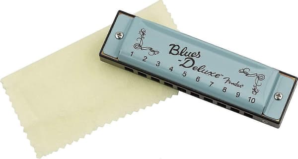 [LCS] Blues Deluxe Mundharmonika, Toneart C, Daphne Blue