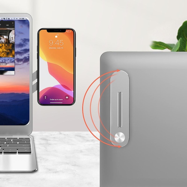Magnetisk Hållare Justerbar Sidomonteringsklämma För Laptop Expansionsstativ
