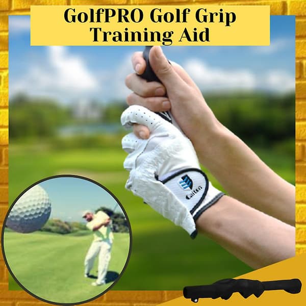 [LCS]Golf Grip Training Aid Golf Swing Trainer Træningsgreb Golf Swing Trainer Tilbehør Kompatibel med Mænd Kvinder Red