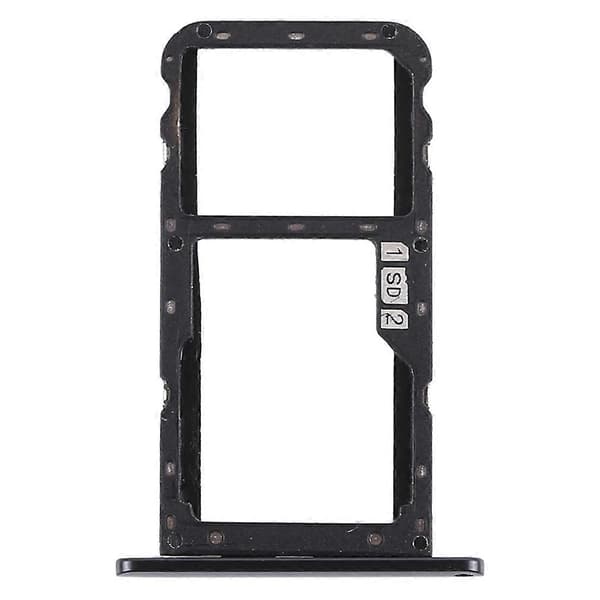 SIM-kortsfack + SIM-kortsfack / Micro SD-kortsfack för Asus Zenfone 5 ZE620KL Black