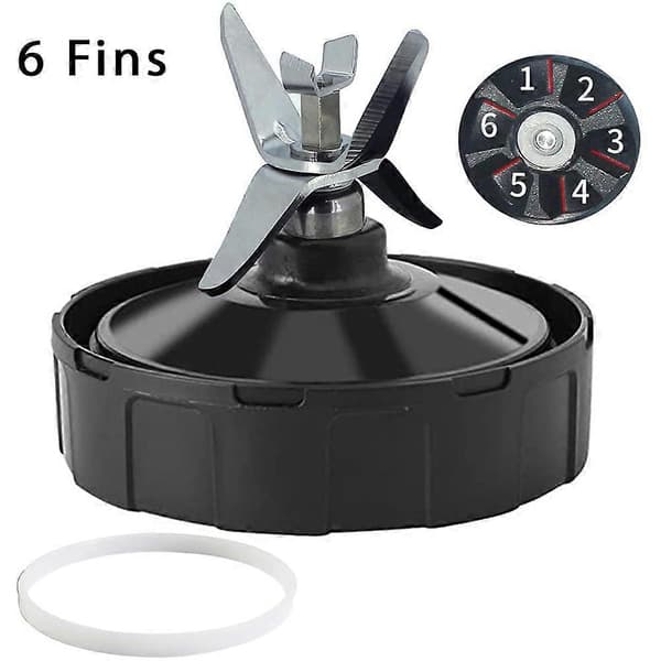 För Ninja Blender Reservdelar Montering, Extraktorblad Blenderkoppdelar 6 fins