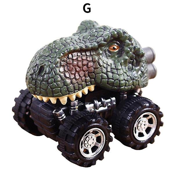 Dinosaurusmalli Mini Leluauto Auton Takana Lahja H
