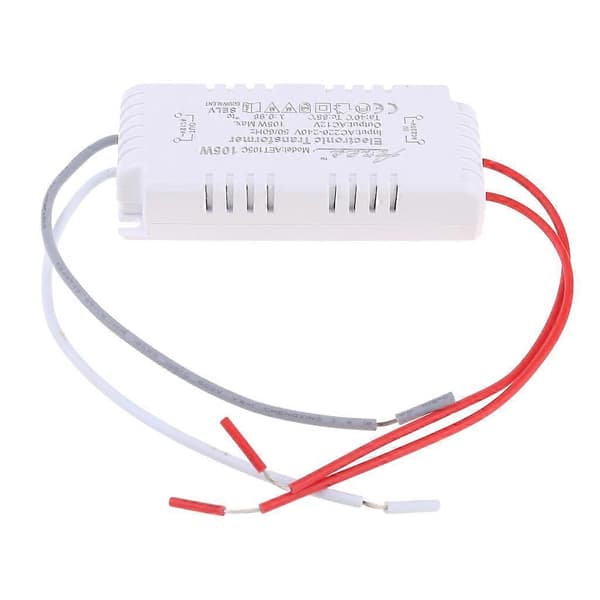 AC 12V 105W Halogen Driver Lys LED Strømforsyning Elektronisk Transformator Ny White
