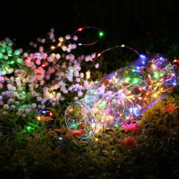 Puutarhavalot Joulunvalot Jouluvalot Multicolor 10M-100LED