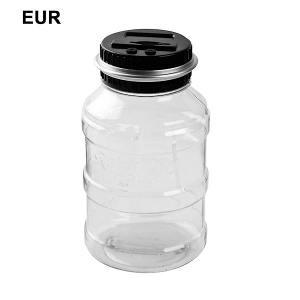 Elektronisk Digital Räknande Myntbank Sparbössa LCD Display Räknare Spargris Ny Eur