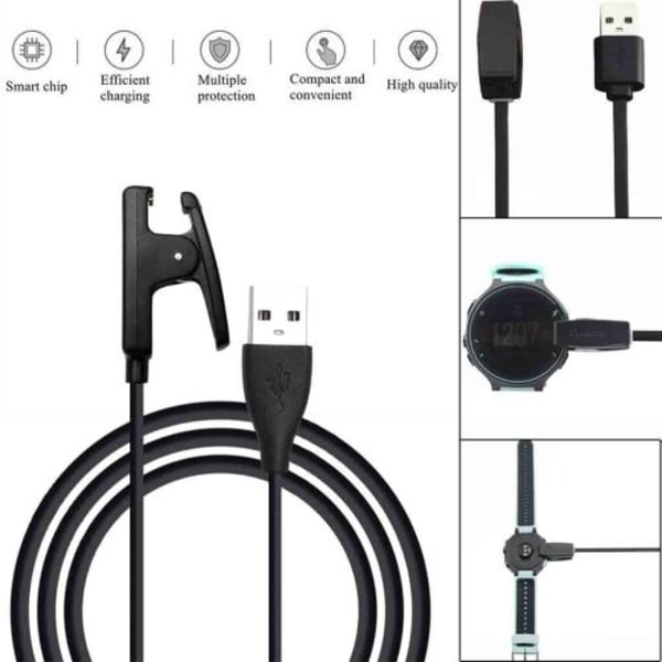 til Garmin Forerunner 735XT / 235/230/630/35 Oplader USB Kabel