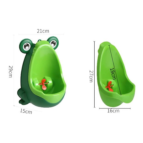Söt Groda Potträning Urinal För Pojkar brown