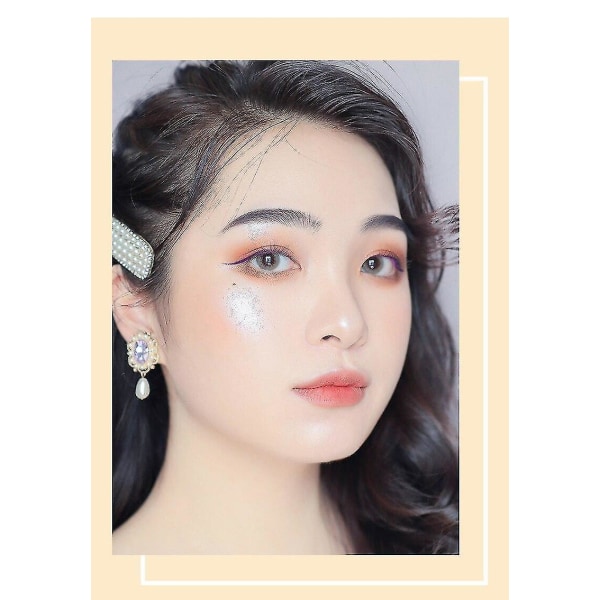 Facial Contour Palette Concealer Foundation Makeup 3 Farver Langtidsholdbar Blød Berøring | Bronzer Og Highlighter