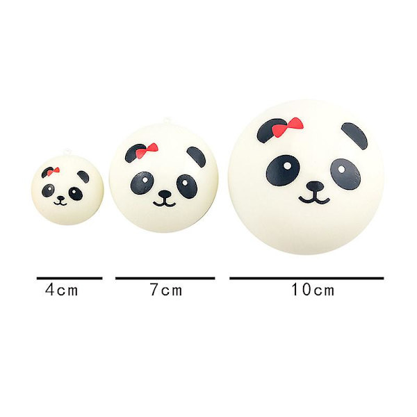 Kawaii Söt Panda Uttryck Squishy Långsamt Stigande Kläm Roliga Leksaker