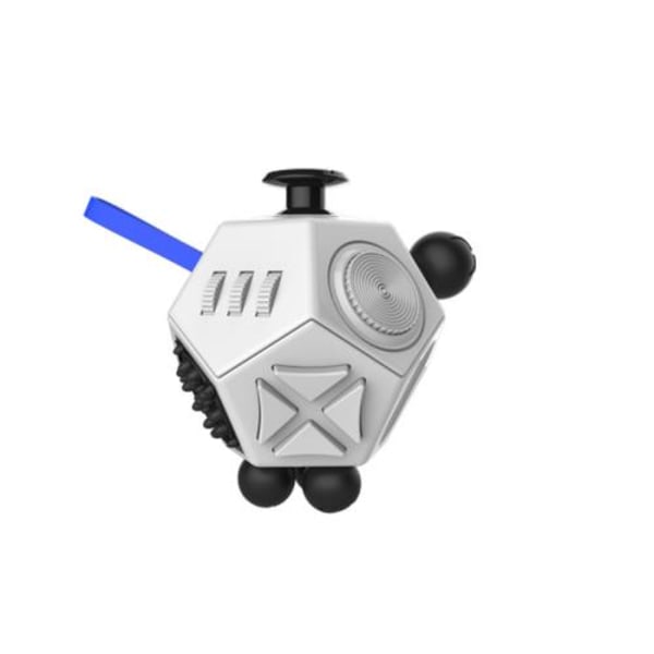 Set med 3 Fidget Cube Anti Stress Kub för Fidgeters, Ångest