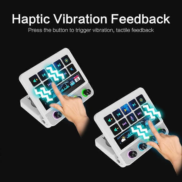 MiraBox N4 Pro 1 Stream Deck Controller Elgato Alternativ 10 Programmerbare LCD-taster med 500+ Plugins til Streaming/Redigering