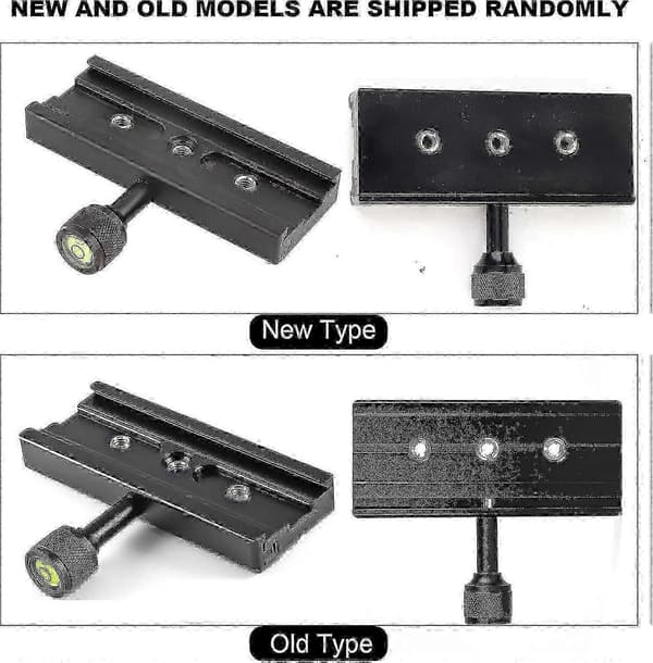 Til stativadapter til arca-adapter Quick Release Clamp, QR-120 Quick Release Plate Clamp 1/4\" 3/8\" til Arca Swiss RSS stativ