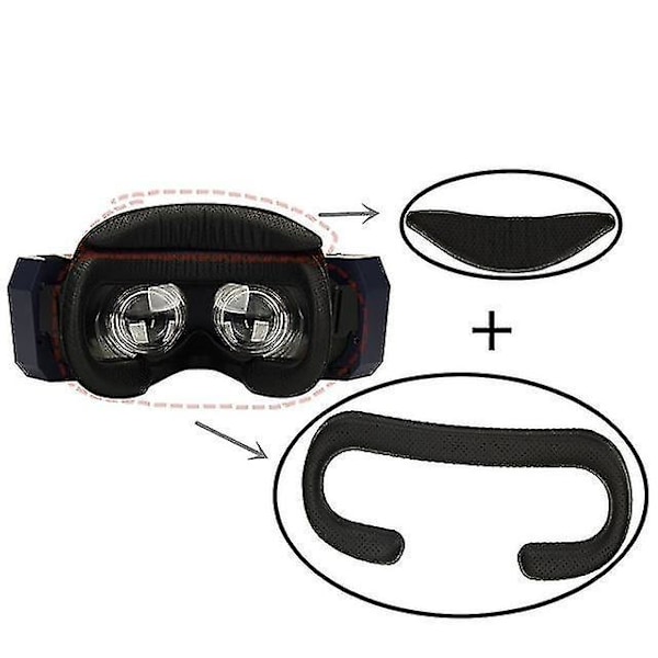 För Pimax 8K+5K3KPlus komfortkit skum/läder