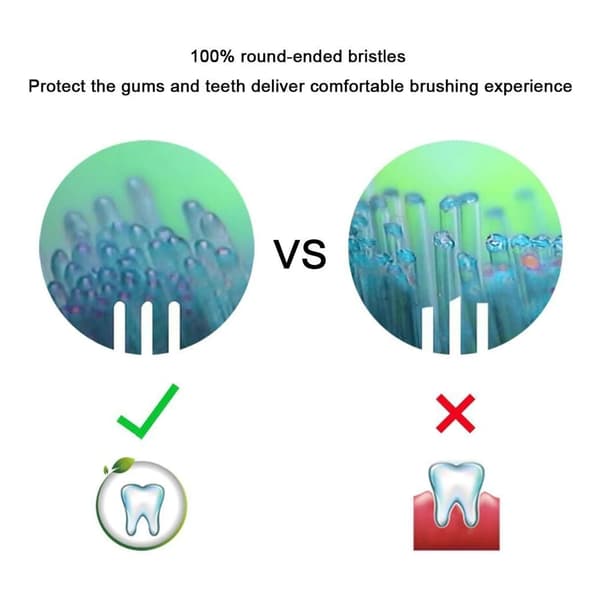 [LCS] 4 stk. erstatningsbørstehode kompatibelt med PH Sonic Care Diamondclean elektrisk tannbørste White