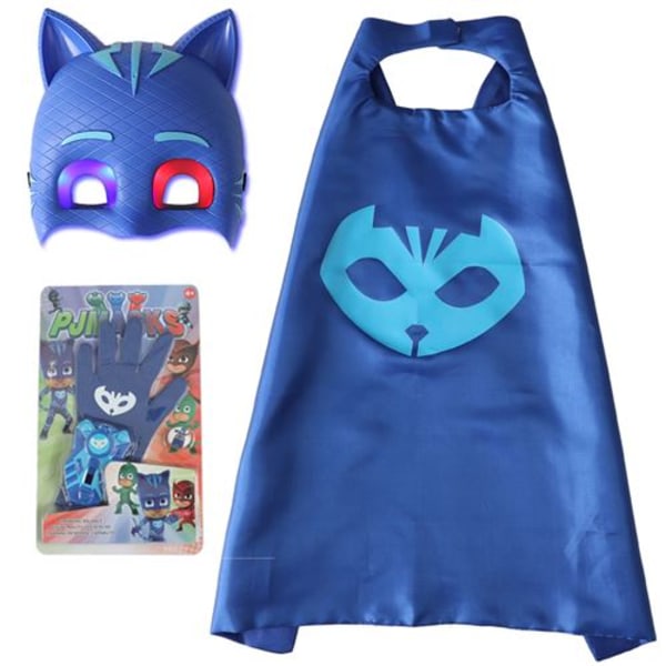 Set med 5 st PJ Masks kostym för barnsuperhjälte cosplay kostym 6208 |  Fyndiq
