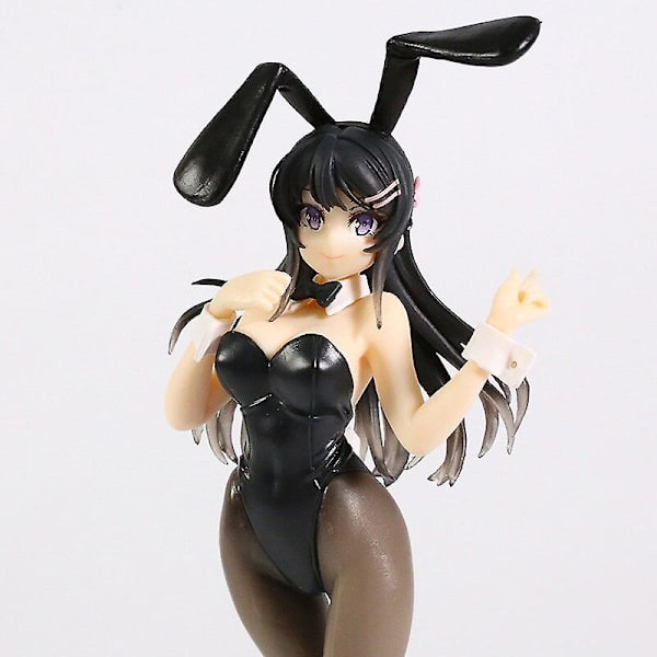 Rascal Drømmer Ikke Om Bunny Girl Senpai Sakurajima Mai Pvc Fi black