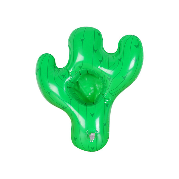 Kaktus Oppblåsbar Drikkeholder, Drikkeflytere Oppblåsbar Koppholder 26x23cm