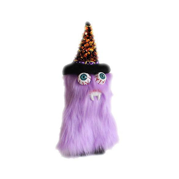 Halloween-koristeet Aavehammasnukke Kääpiövampyyri Seisova Asento purple