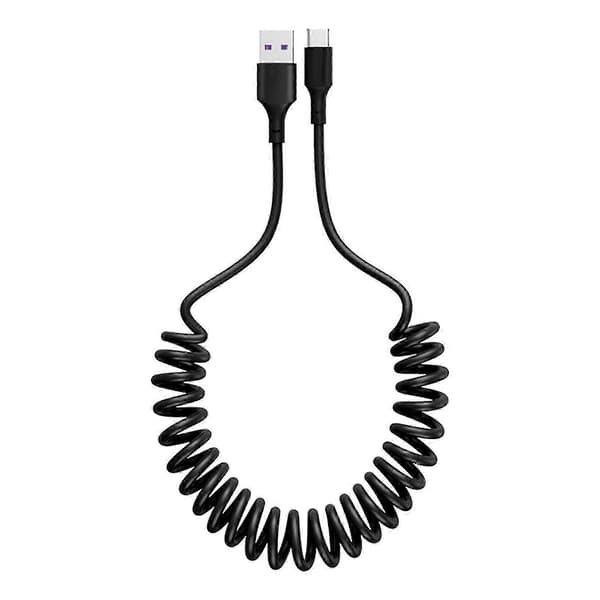 66W USB C-kabel 5A hurtigladekabel USB A til USB C telefonladerledning flokefri USB C-kabeltilbehør 1.5m red