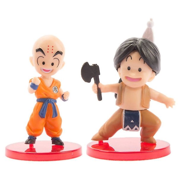 13 st Dragon Ball Barndomsversion Son Goku Gohan Figur Leksak