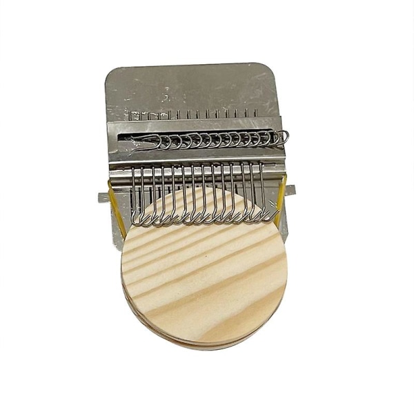 Liten Vev Veveredskap Unik Tre Stoppemaskin Mini Vev for DIY Håndarbeidskurs Pine 14-pin