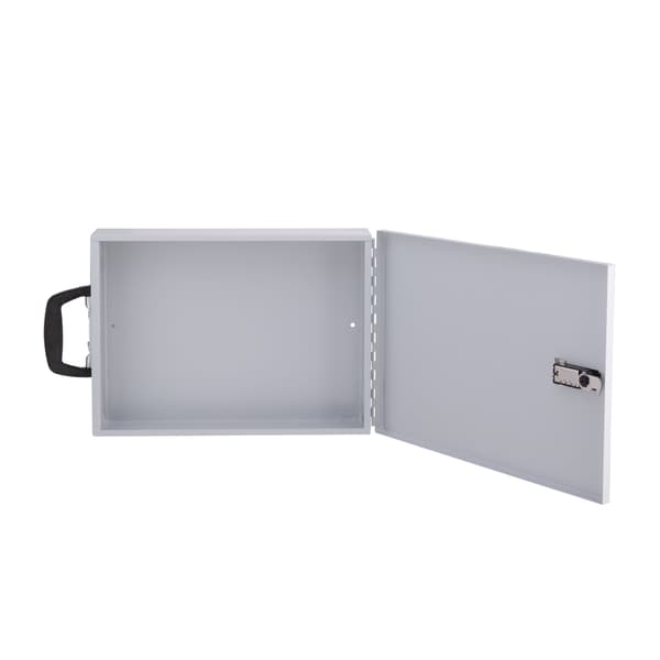 [LCS] Document Storage Box with Lock, A4 Size, Metal 2340