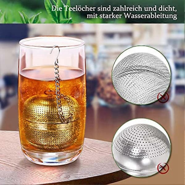 [LCS] 2 stk. tesil te-infuser tefilterkopp te-infuserkule