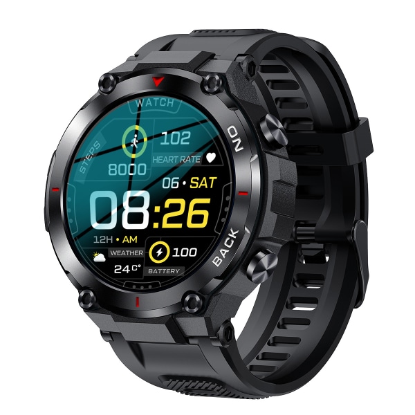 Smart Watch Man GPS Herr Smart Watch Dam för Android iOS IP67