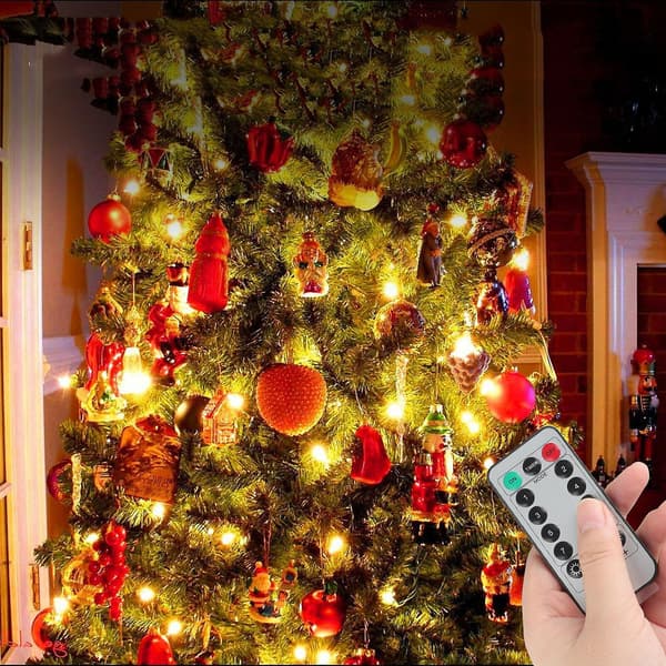 [LCS] Jouluvalot ulkovalot puutarhavalot Multi-Color 5M 50LED 1PC