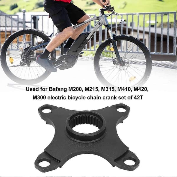 [LCS]Kjedering Spider Adapter 104BCD Legering for Bafang M420 M300 M200 M215 M410 M315 Midtmontert Motorkjedering Solid Normal