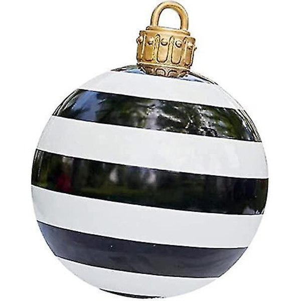 Stor Jul PVC Uppblåsbar Dekorerad Boll, Juldekorationer Julklapp 1