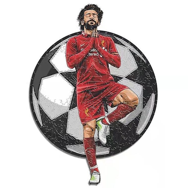 Børns pædagogiske spil træ Messi Mohamed Salah Praktiske godter Mohamed Sala Mohamed Sala A3 Mohamed Sala