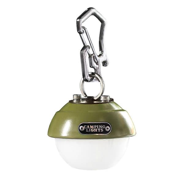 Lanterna LED Camping Lys Camping Belysning USB Justerbart Fiskeudstyr Berries/Dark Green