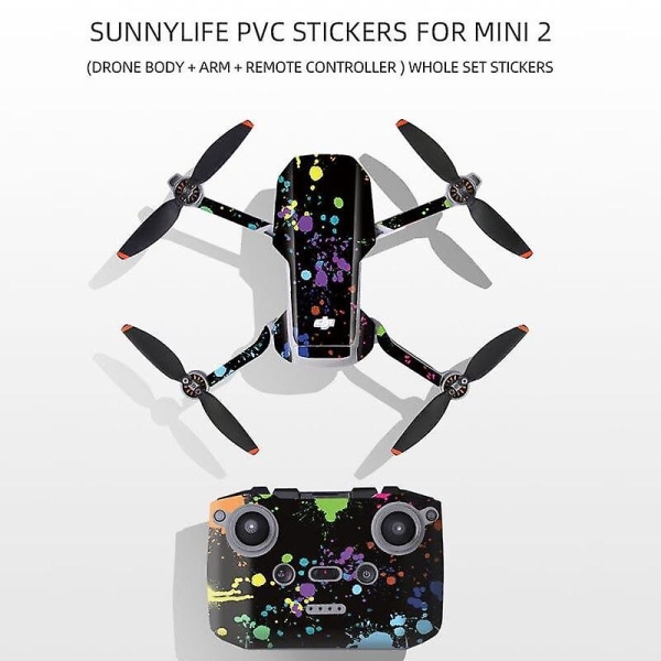 Dji mini 2 skyddande film pvc klistermärken vattentäta dekaler cover skal för dji mavic mini 2 drone Armygreen