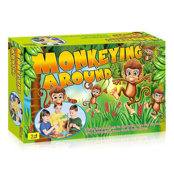 Monkeying Around Partyspel Familj Rolig Leksak