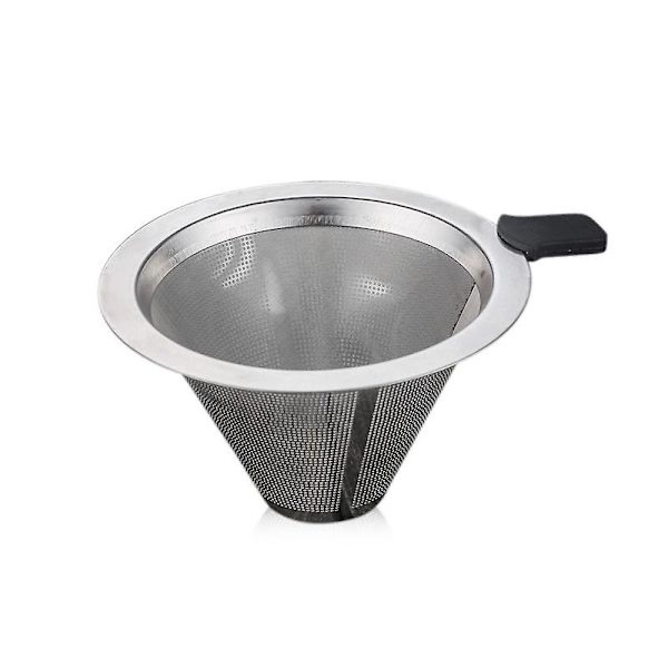 Pour Over Kaffemaskine Med Borosilikatglas Manuel Kaffedrypper No Filter