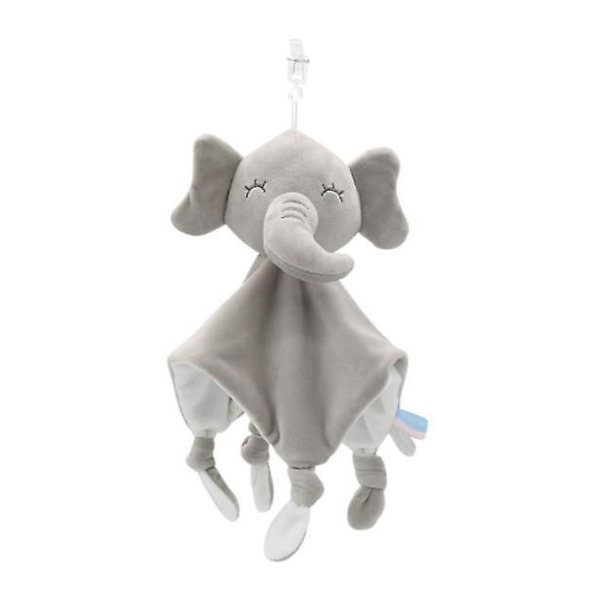 Vauvan pehmolelu täytetty eläin rauhoitusnukke Elephant