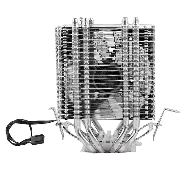 4 varmerør CPU-blæser radiator køler køleplade til Intel LGA AMD 1366 1155 775