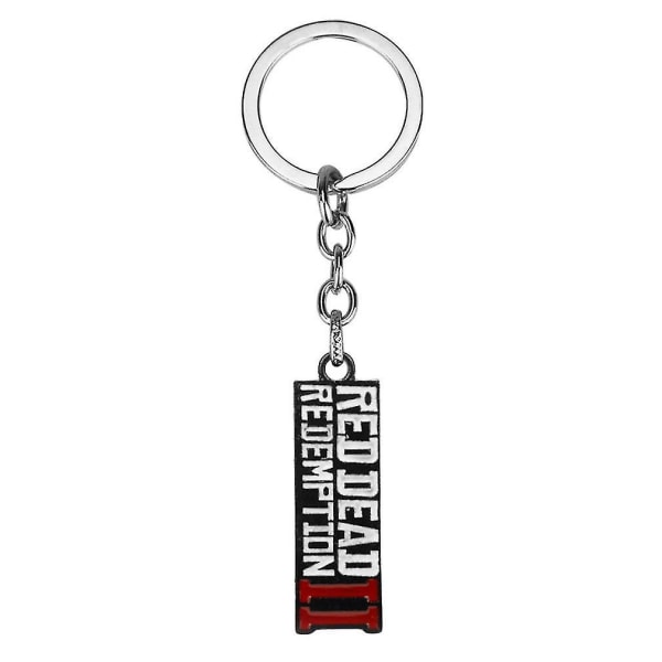 4 st Red Dead: Redemption Nyckelring Halsband Hänge Tillbehör
