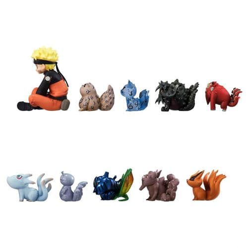 [LCS]Sæt med 11 delikate Naruto Uzumaki figurer i æske