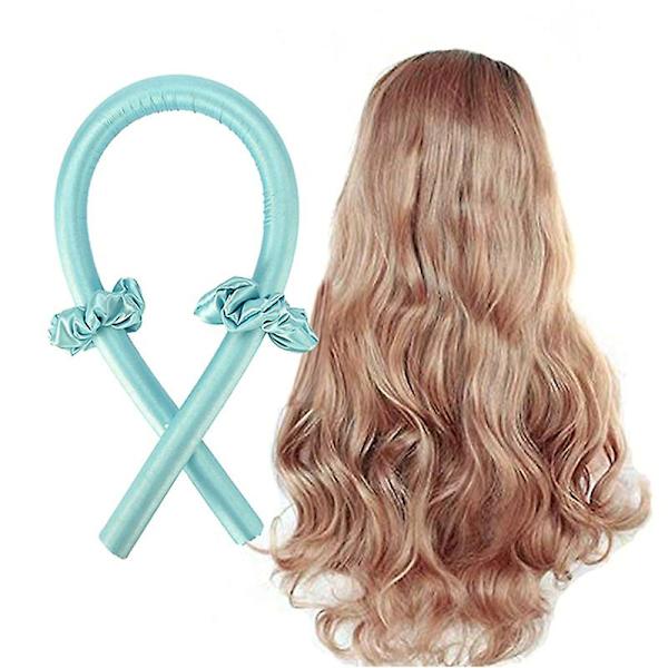 Fleksible krølleruller med clips, twist skumhårruller, bløde skum, ingen varme hårruller med 2 Red Leopard Grain