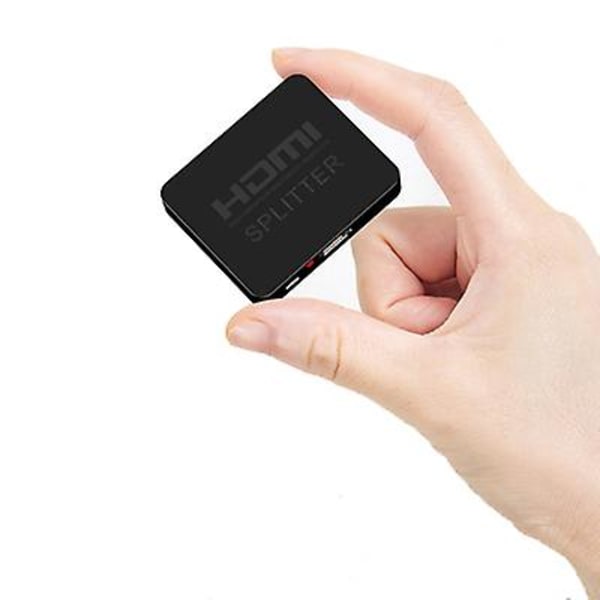 Mini HDMI -jakaja 1 sisään 2 ulos, 4K*2K video näytöllä white
